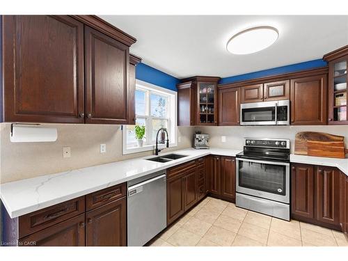 257 Wright Crescent, Niagara-On-The-Lake, ON - Indoor Photo Showing Kitchen With Double Sink