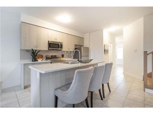 57 Monteith Drive, Brantford, ON - Indoor Photo Showing Kitchen With Double Sink