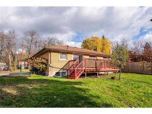 63 Ellis Crescent S, Waterloo, ON - Outdoor With Deck Patio Veranda