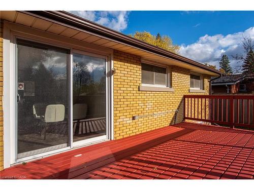 63 Ellis Crescent S, Waterloo, ON - Outdoor With Deck Patio Veranda With Exterior
