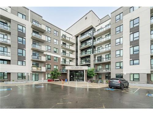 627-1105 Leger Way, Milton, ON - Outdoor With Balcony With Facade