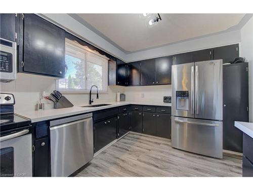 320 Country Hill Drive, Kitchener, ON - Indoor Photo Showing Kitchen With Stainless Steel Kitchen