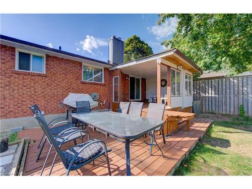 320 Country Hill Drive, Kitchener, ON - Outdoor With Deck Patio Veranda