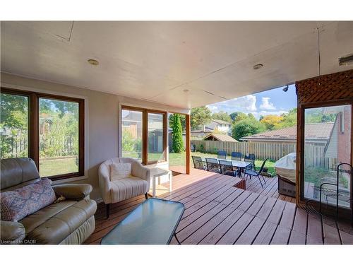 320 Country Hill Drive, Kitchener, ON - Outdoor With Deck Patio Veranda With Exterior