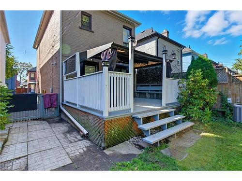 97 Francis Street, Hamilton, ON - Outdoor With Deck Patio Veranda