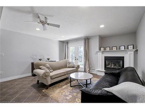 8 Zaduk Place, Guelph, ON - Indoor Photo Showing Living Room With Fireplace