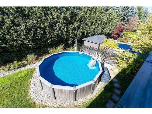 8 Zaduk Place, Guelph, ON - Outdoor With Above Ground Pool