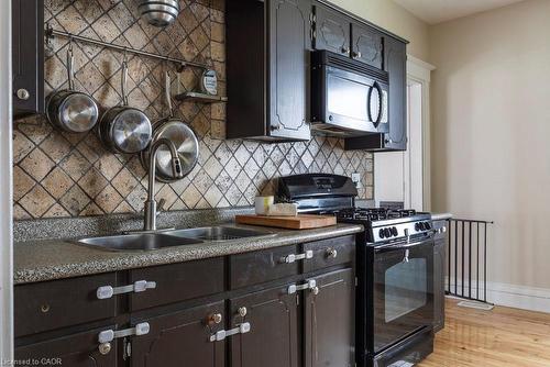 65 Banff Street, Caledonia, ON - Indoor Photo Showing Kitchen With Double Sink