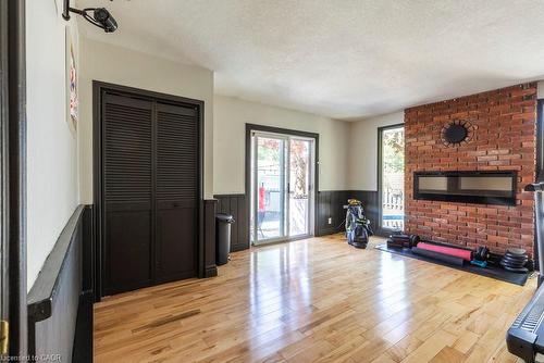 65 Banff Street, Caledonia, ON - Indoor With Fireplace