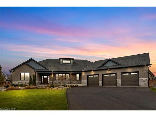 66 August Crescent, Otterville, ON - Outdoor With Deck Patio Veranda With Facade