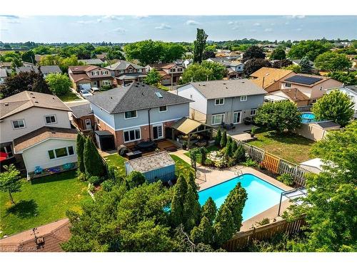 45 Dublin Drive, Hamilton, ON - Outdoor With In Ground Pool With Deck Patio Veranda