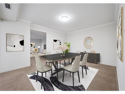 504-300 Keats Way, Waterloo, ON - Indoor Photo Showing Dining Room