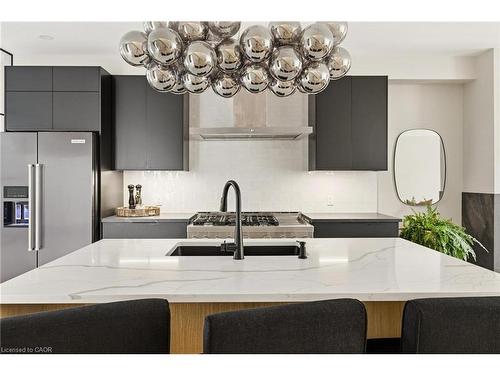 95 William Street W, Waterloo, ON - Indoor Photo Showing Kitchen With Upgraded Kitchen