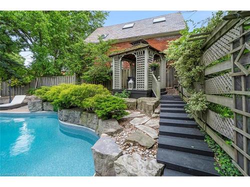 381 Queen Street S, Hamilton, ON - Outdoor With In Ground Pool
