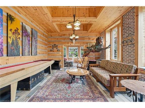 69 Hunter Way, Brantford, ON - Indoor With Fireplace