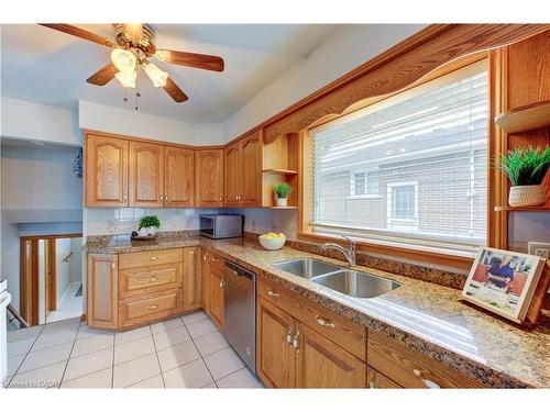 930 Upper Ottawa Street, Hamilton, ON - Indoor Photo Showing Kitchen With Double Sink