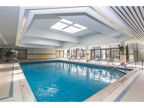 702-6 Willow Street, Waterloo, ON - Indoor Photo Showing Other Room With In Ground Pool