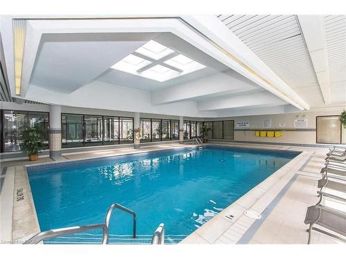 702-6 Willow Street, Waterloo, ON - Indoor Photo Showing Other Room With In Ground Pool