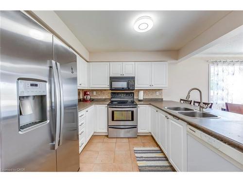 2218 Shadetree Avenue, Burlington, ON - Indoor Photo Showing Kitchen With Stainless Steel Kitchen With Double Sink