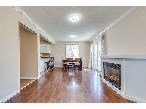 2218 Shadetree Avenue, Burlington, ON - Indoor Photo Showing Living Room With Fireplace
