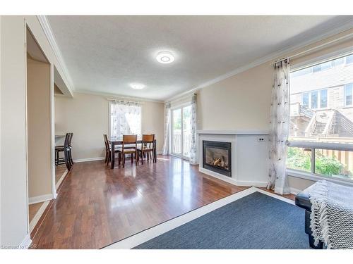 2218 Shadetree Avenue, Burlington, ON - Indoor Photo Showing Living Room With Fireplace