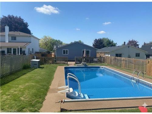 Basement-88 Glen Lake Crescent, Kitchener, ON - Outdoor With In Ground Pool With Backyard With Exterior