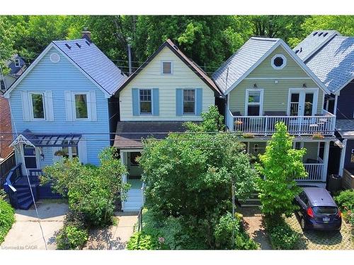 61 Burlington Street W, Hamilton, ON - Outdoor With Deck Patio Veranda With Facade