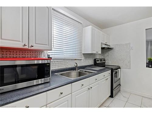 8 Gerrick Court, Hamilton, ON - Indoor Photo Showing Kitchen With Double Sink