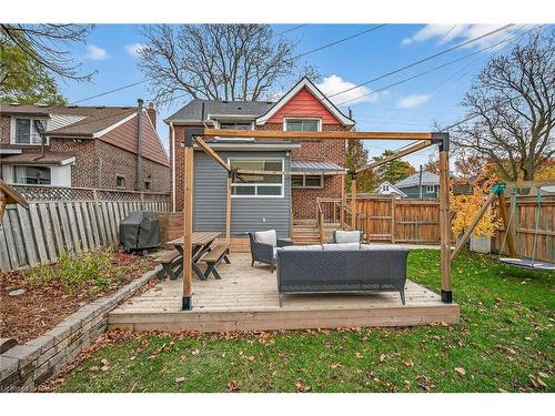 93 Paradise Road N, Hamilton, ON - Outdoor With Deck Patio Veranda