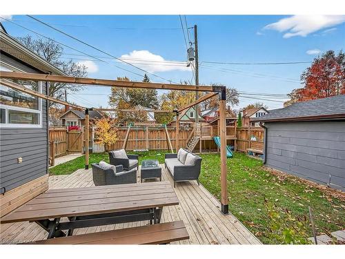 93 Paradise Road N, Hamilton, ON - Outdoor With Deck Patio Veranda