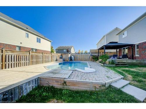 51 Shields Street, Breslau, ON - Outdoor With In Ground Pool With Deck Patio Veranda With Exterior