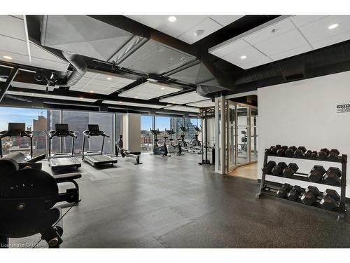 3313-60 Frederick Street, Kitchener, ON - Indoor Photo Showing Gym Room