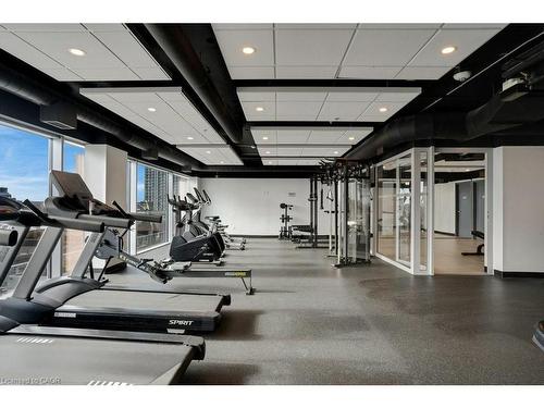 3313-60 Frederick Street, Kitchener, ON - Indoor Photo Showing Gym Room