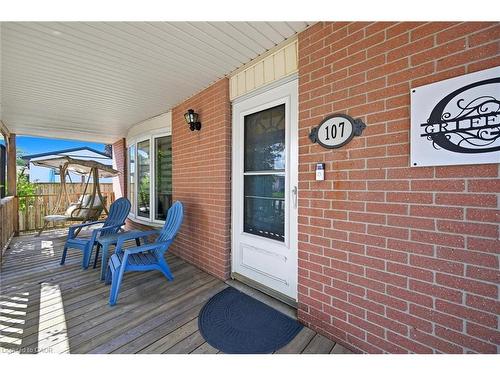 107 Billington Crescent, Hamilton, ON - Outdoor With Deck Patio Veranda With Exterior