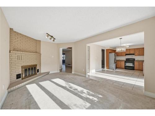 47 Elmira Drive, Hamilton, ON - Indoor With Fireplace