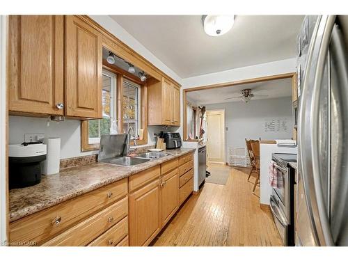 76 Appalachian Crescent, Kitchener, ON - Indoor Photo Showing Kitchen With Double Sink