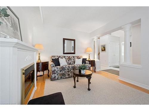 17 Terraview Crescent, Guelph, ON - Indoor Photo Showing Living Room With Fireplace