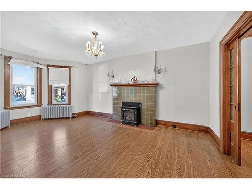 103 Leinster Avenue S, Hamilton, ON - Indoor Photo Showing Living Room With Fireplace