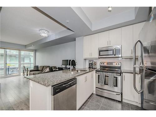 917-15 James Finlay Way, Toronto, ON - Indoor Photo Showing Kitchen With Double Sink