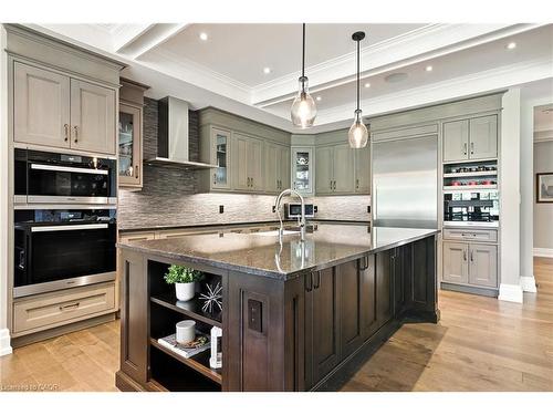 597 Old York Road, Burlington, ON - Indoor Photo Showing Kitchen With Stainless Steel Kitchen With Upgraded Kitchen