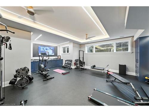 597 Old York Road, Burlington, ON - Indoor Photo Showing Gym Room