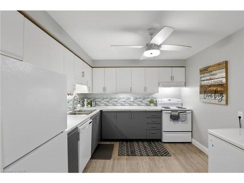 506-35 Green Valley Drive, Kitchener, ON - Indoor Photo Showing Kitchen With Double Sink