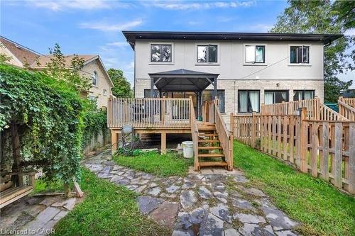 119 Waterloo Street, Kitchener, ON - Outdoor With Deck Patio Veranda