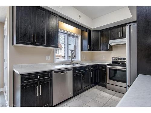 H3-70 Willowrun Drive, Kitchener, ON - Indoor Photo Showing Kitchen With Stainless Steel Kitchen With Double Sink