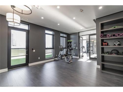 1803-181 King Street S, Waterloo, ON - Indoor Photo Showing Gym Room