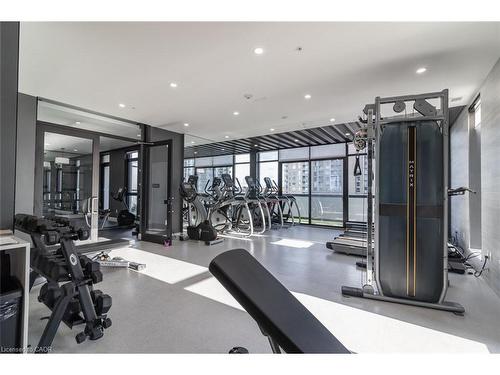 1803-181 King Street S, Waterloo, ON - Indoor Photo Showing Gym Room