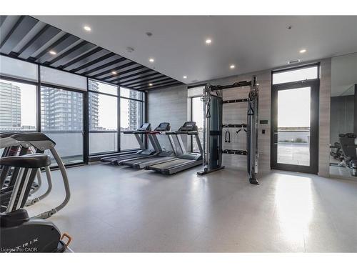 1803-181 King Street S, Waterloo, ON - Indoor Photo Showing Gym Room