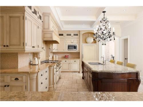 1081 Argyle Drive, Oakville, ON - Indoor Photo Showing Kitchen With Double Sink