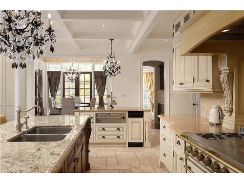 1081 Argyle Drive, Oakville, ON - Indoor Photo Showing Kitchen With Double Sink