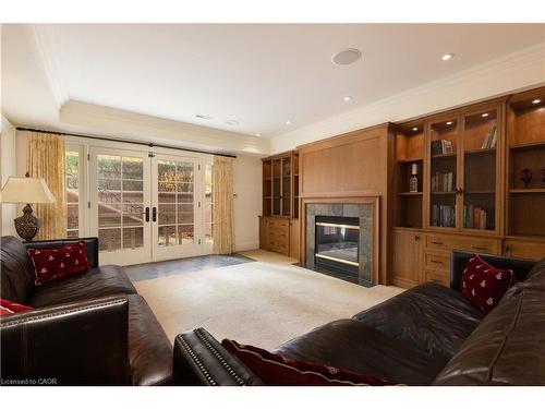 1081 Argyle Drive, Oakville, ON - Indoor With Fireplace
